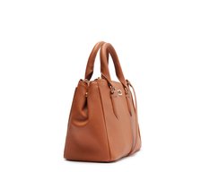 Bolsa Tote Média Cápsula Metal Laranja