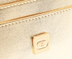 Porta Cartão Pequeno Dourado