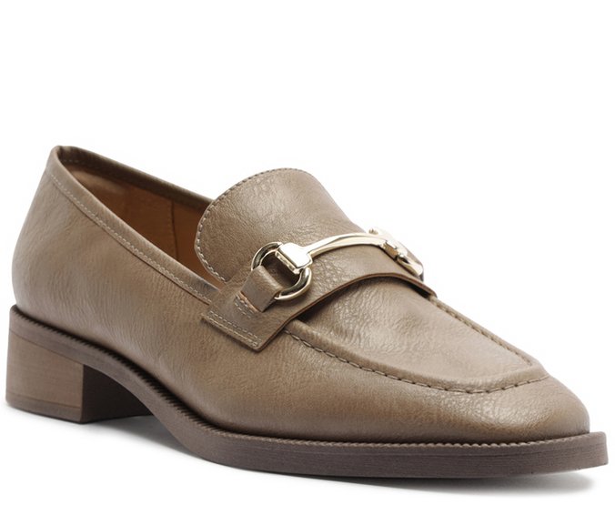 Mocassim Loafer Bridão Cinza