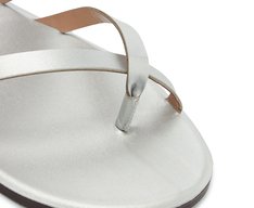 Rasteira Minimal Chic Prata