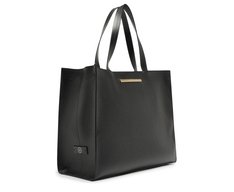 Bolsa Shopping Grande Valentina Preta