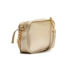 Bolsa Tiracolo Pequena Essencial Dourada