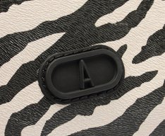 Bolsa Tiracolo Média Cool Animal Print Zebra