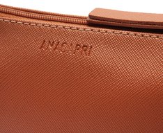 Tiracolo Pequena Bag Charm Marrom Caramelo