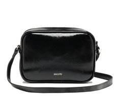 Bolsa Tiracolo Média Madri Verniz Preta