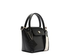 Bolsa Tote Média Estruturada Preta
