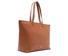 Bolsa Shopping Grande Sofisticada Marrom Caramelo