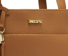 Bolsa Shopping Grande Bag Charm Marrom