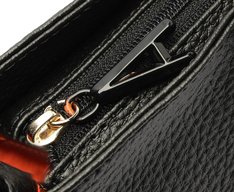 Bolsa Tiracolo Média Anacapri Mono Preta