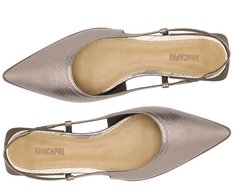 Sapatilha Slingback Carrie Prateada