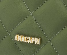 Bolsa Tiracolo Pequena Matelassê Triangular Envelope Verde