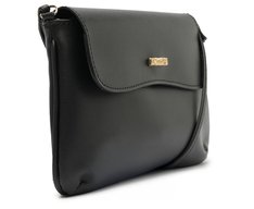 Bolsa Tiracolo Média Dome Preta