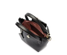 Bolsa Tote Média Estruturada Preta