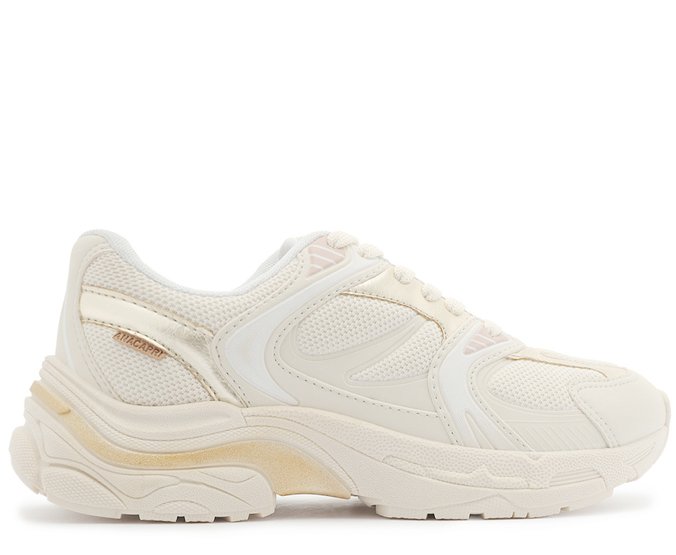 Tênis Chunky Ultra Sport Branco e Dourado