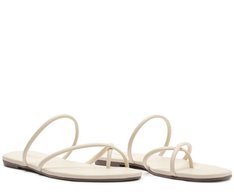 Rasteira Tiras Finas Basic Branca