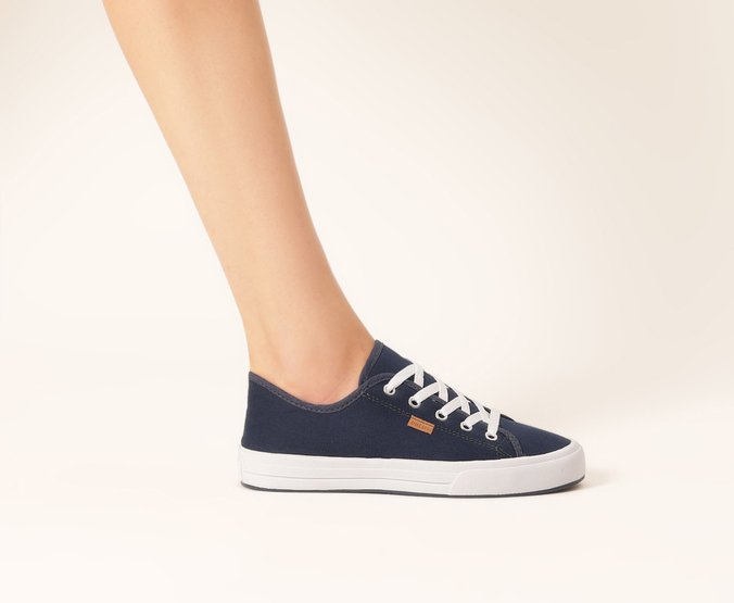 Tênis Lona Classic Azul Marinho