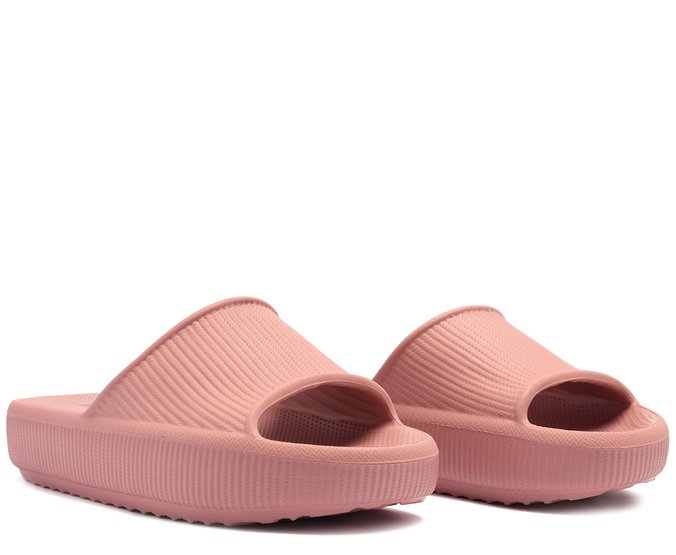 Chinelo Nuvem Texturizado Injetado Rosa | Anacapri
