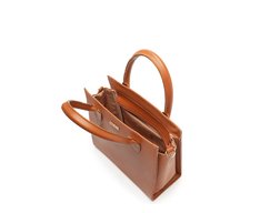 Bolsa Tote Média Pingente Anacapri Preta Marrom