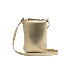 Bolsa Tiracolo Pequena Estilosa Corrente Dourada
