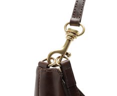 Bolsa Tiracolo Pequena Alça Removivel Marrom