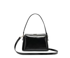 Bolsa Tiracolo Média Moderna Preta