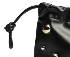 Bolsa Tiracolo Média Rocker Preta