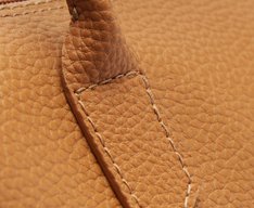 Bolsa Tote Média Arredondada Marrom