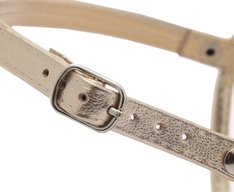 Rasteira Slim Sola Glam Dourada