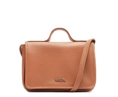 Bolsa Tiracolo Pequena Santangela Marrom Caramel