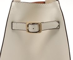 Bolsa Tote Grande Zíper Helena Branca
