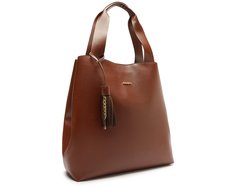 Bolsa Shopping Grande Maxi Barbicacho Marrom