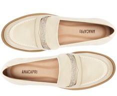 Mocassim Pala Glam Branco
