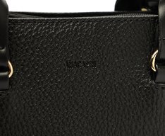 Bolsa Tote Média Divisórias Preta