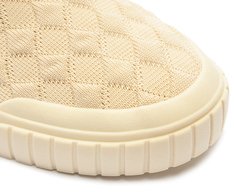 Tênis Slip On Knit Alê Bege