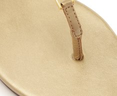Sandália Slim Metal A Dourada