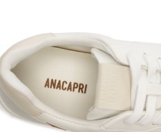 Tênis de Amarrar Nati Branco e  Cinza