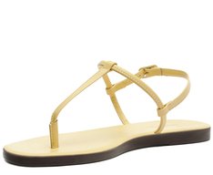 Sandália Slim Monocolor Amarela