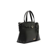 Bolsa Tote Média Saffiano Preta
