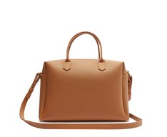 Bolsa Tote Média Arredondada Marrom