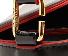Bolsa Tiracolo Média Quadrada Preta