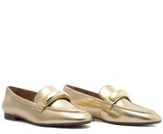 Mocassim Marie Dourado