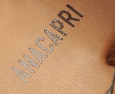 Rasteira Tiras Tramado Bronze