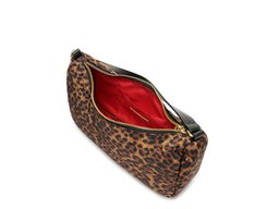 Bolsa Tiracolo Média Pingente Animal Print