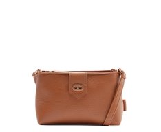 Bolsa Tiracolo Pequena Cápsula A Marrom