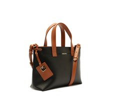 Bolsa Tote Média Cadeado Preta