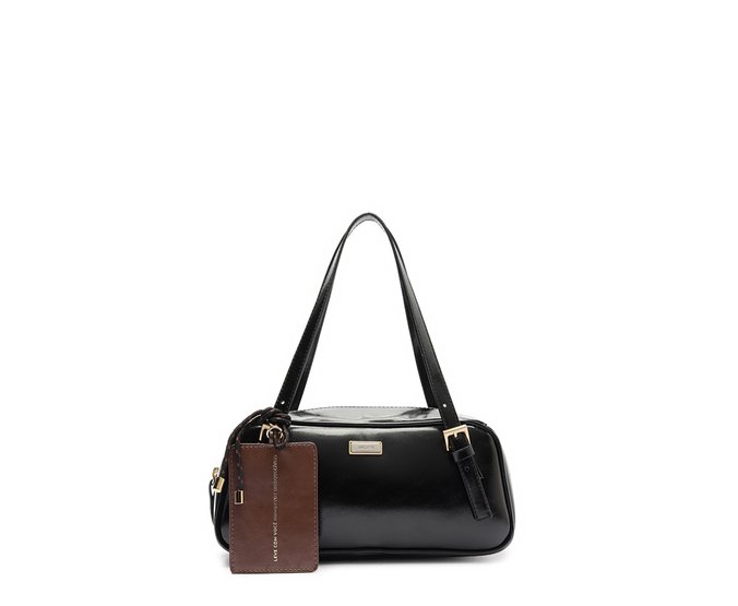 Bolsa Tote Pequena Lisa Preta