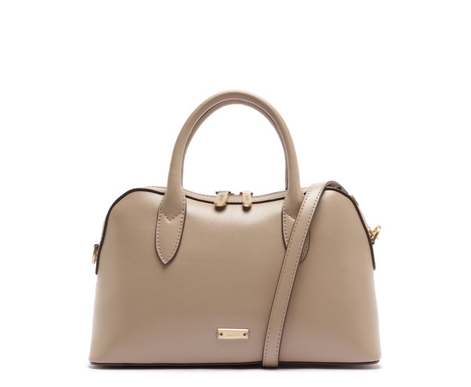 Bolsa Tote Média Sachel Cinza