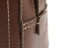 Bolsa Tiracolo Média Office Marrom