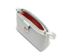 Bolsa Tiracolo Média Anacapri Mono Azul