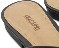 Mule Ponta Fina Fivela Preta